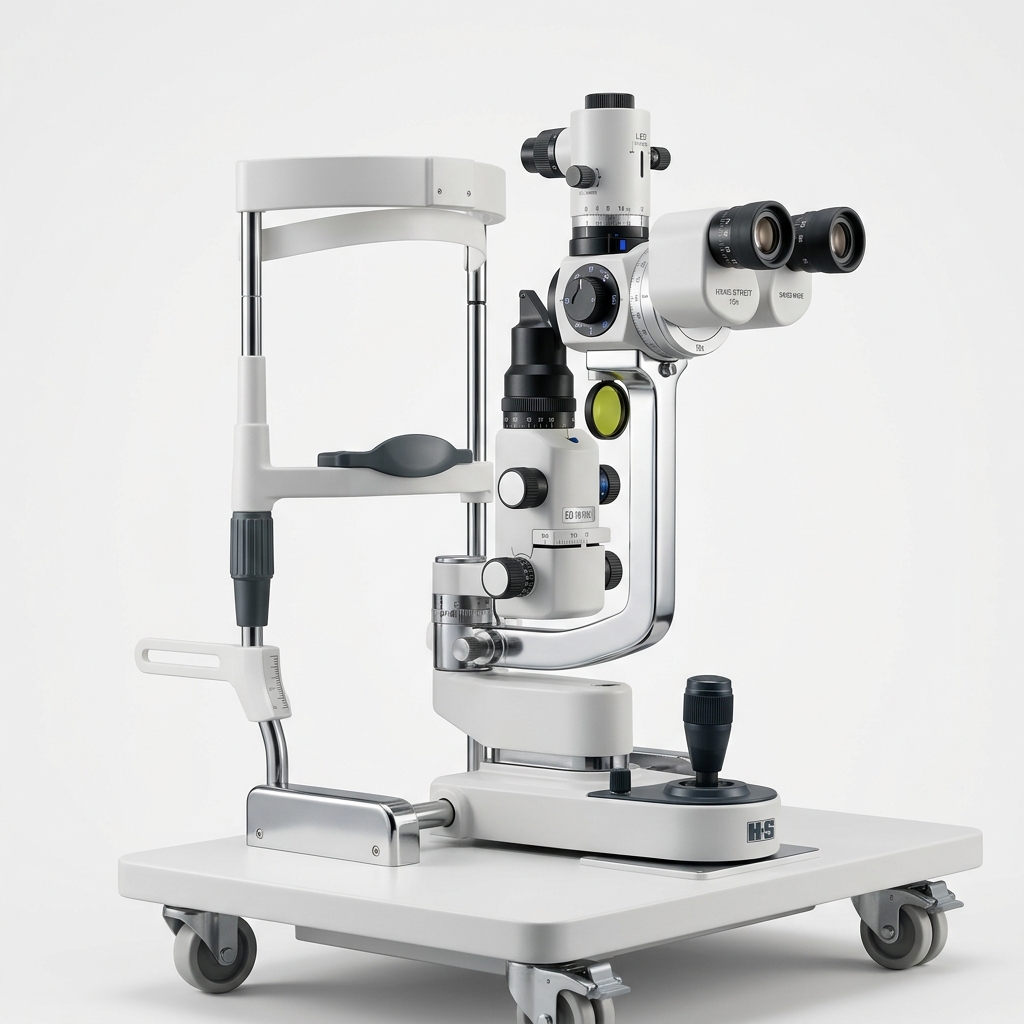 Manglam Elite-5X Tower Slit Lamp Biomicroscope (LED Optics)